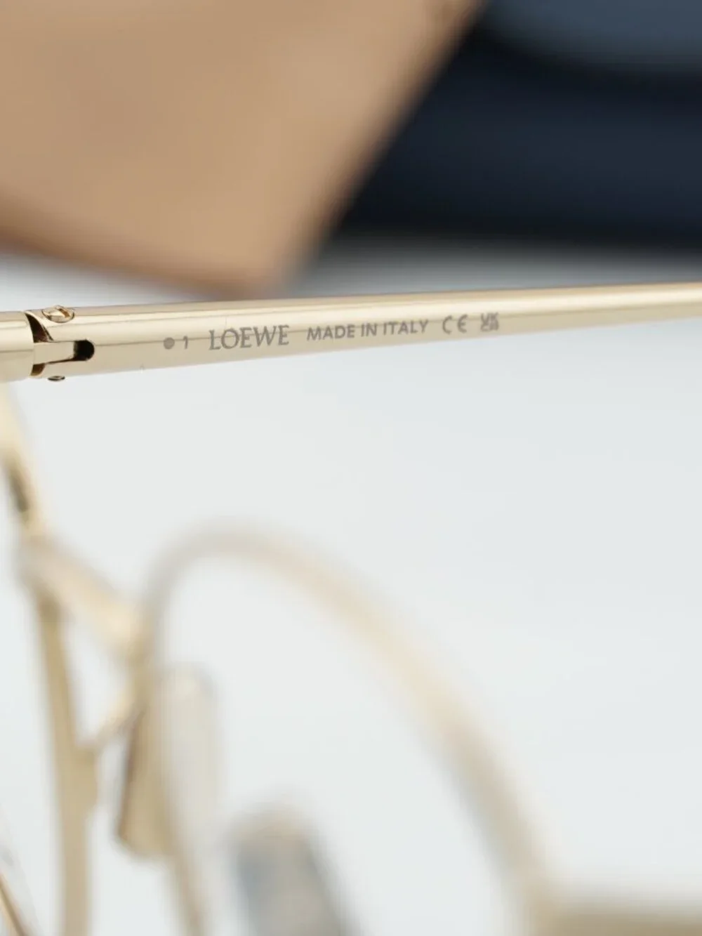 Loewe LW50051I 066 Square Eyeglasses - Gold 49mm
